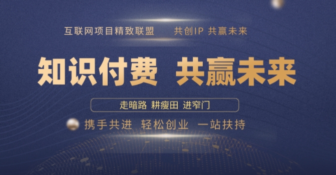 别人苦寻无果，为何他们靠知识付费卖项目 2025 年轻松年入100个?【揭秘】-财兔窝项目网