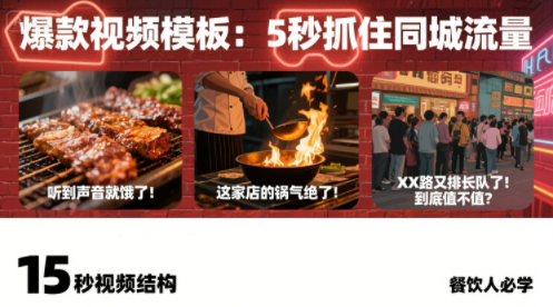 白泽老师·餐饮实体店短视频爆店-财兔窝项目网