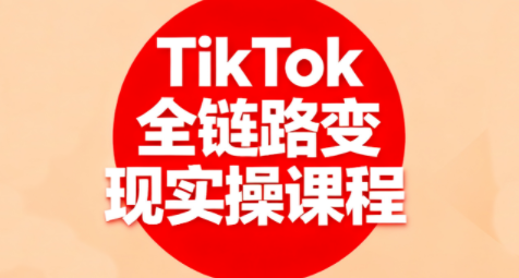 小杨老师·TikTok全链路变现实操课程-财兔窝项目网