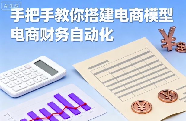 手把手教你搭建电商模型-电商财务自动化-财兔窝项目网