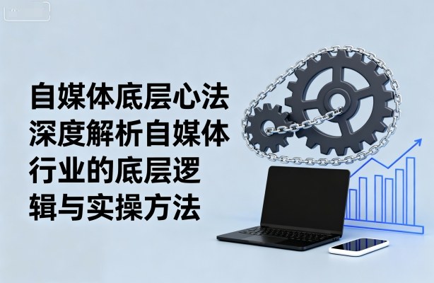 自媒体底层心法，深度解析自媒体行业的底层逻辑与实操方法-财兔窝项目网