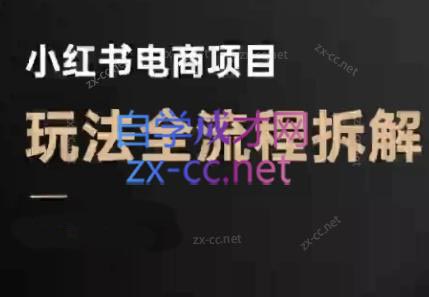 菲菲老师·小红书电商玩法(更新9月)-财兔窝项目网