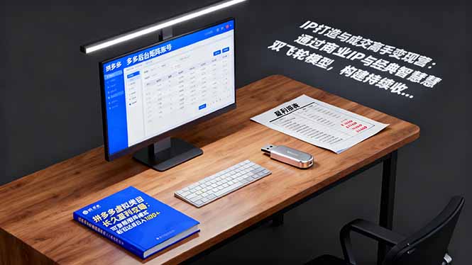 IP打造与成交高手变现营:通过商业IP+经典智慧双飞轮模型 构建持续收钱系统-财兔窝项目网