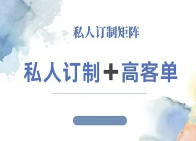 小红书自媒体咨询师IP教程，私人定制+高客单-财兔窝项目网