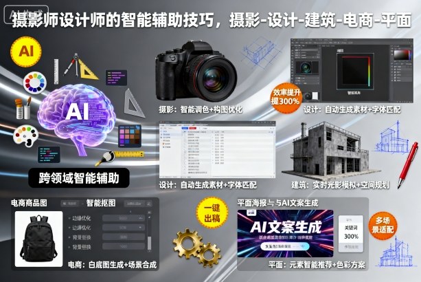 摄影师设计师的智能辅助技巧,摄影-设计-建筑-电商-平面-财兔窝项目网