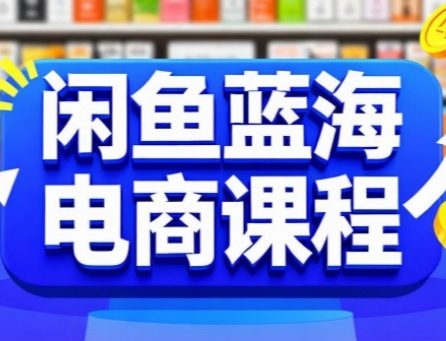 闲鱼蓝海电商课程，手把手助你快速上手，轻松实现闲鱼稳定盈利-财兔窝项目网