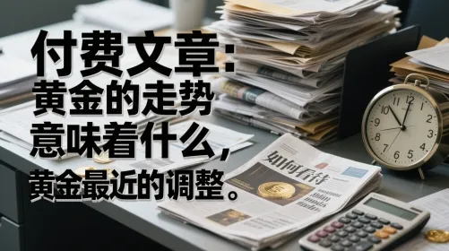 付费文章：黄金的走势意味着什么，如何看待黄金最近的调整-财兔窝项目网