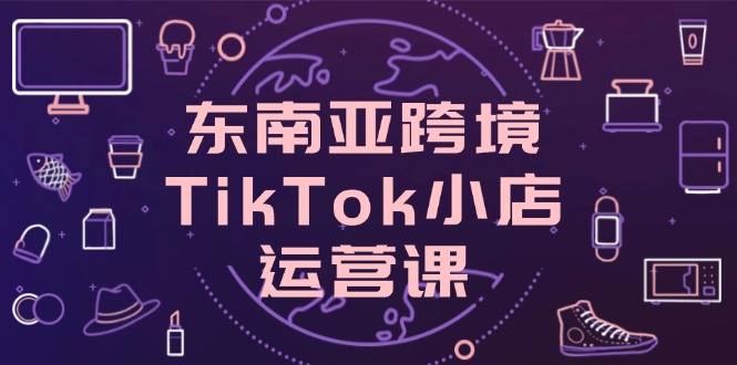 东南亚跨境TikTok小店运营课，掌握店铺设置与流量转化核心技巧-财兔窝项目网