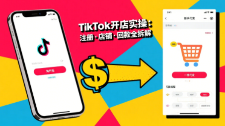 大熊跨境·TikTok从开店到投流的进阶课-财兔窝项目网