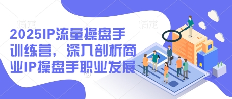 2025IP流量操盘手训练营，深入剖析商业IP操盘手职业发展(更新)-财兔窝项目网