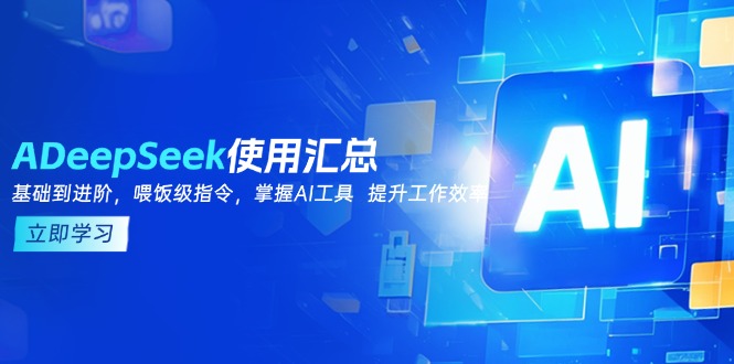 DeepSeek使用汇总，基础到进阶，提示词技巧，掌握AI工具  提升工作效率-财兔窝项目网