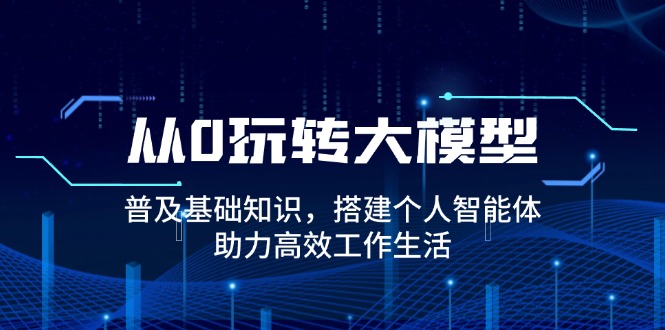 从0玩转大模型，普及基础知识，搭建个人智能体，助力高效工作生活-财兔窝项目网