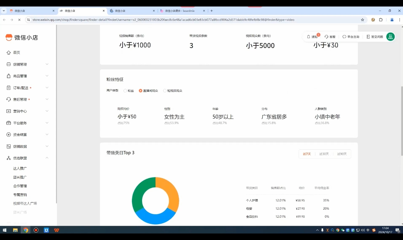 子枫老师·微信小店入驻流程-财兔窝项目网