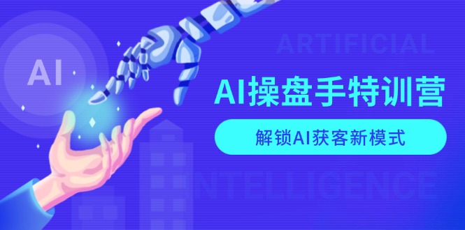 AI-操盘手特训营，解锁AI获客新模式，全面掌握AI商业应用与提示词技巧-财兔窝项目网