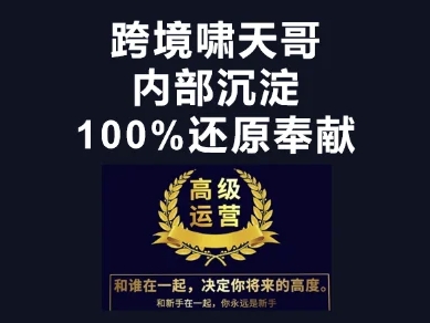 漫威跨境特训营-跨境电商教程-财兔窝项目网
