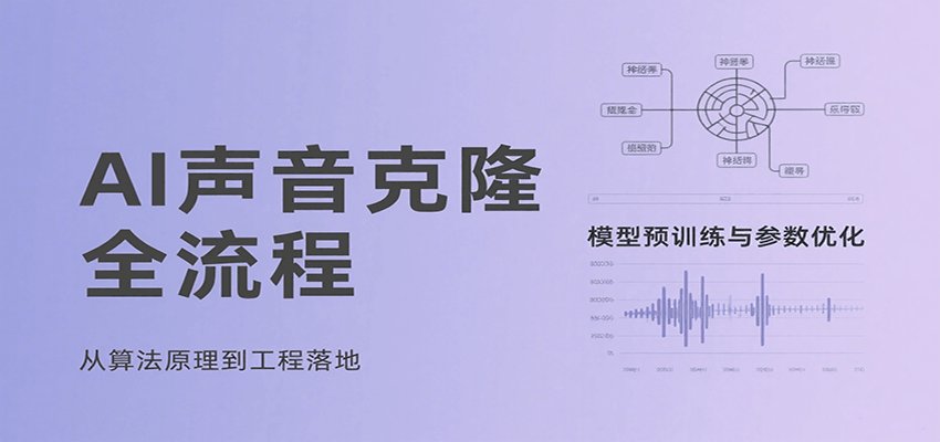 AI声音克隆全流程，基础概念到实战应用，3秒极速声音复刻、模型预训练、云端部署等-财兔窝项目网
