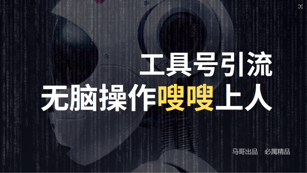 24年抖音最新工具号日引流300+创业粉，日入5000+-财兔窝项目网