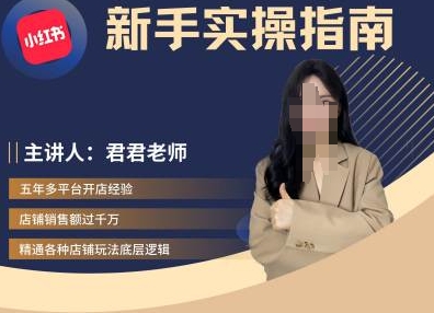 君君-小红书电商从入门到精通，新手实操指南-财兔窝项目网