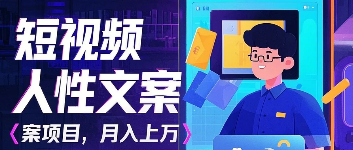利用AI自动制作短视频人性文案项目：揭秘月入上万的精准流量变现秘籍-财兔窝项目网