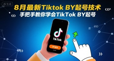 8月最新Tiktok搬运起号技术，手把手教你学会TikTok搬运起号-财兔窝项目网