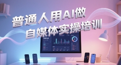 普通一个人用AI做自媒体，助你轻松开启AI自媒体创作之路-财兔窝项目网