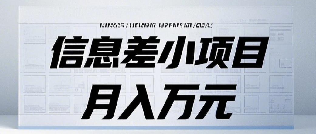 信息差小项目：国内外视频代下载，项目操作简单零成本零门槛月入过万-财兔窝项目网