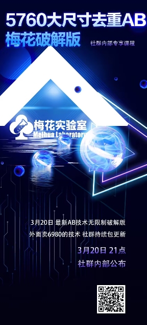 视频号连怼玩法-5760大尺寸去重AB技术-梅花实验室社群专享-财兔窝项目网