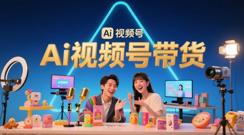 风口已至！AI视频号带货轻松月入过1W，99%的普通人却卡在内容制作门槛-财兔窝项目网