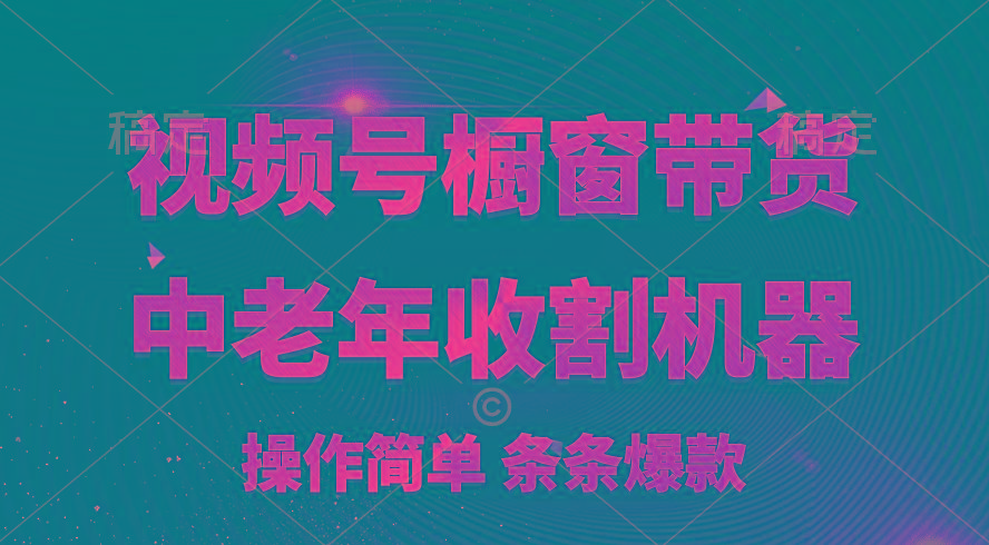 [你的孩子成功取得高位]视频号最火爆赛道，橱窗带货，流量分成计划，条…-财兔窝项目网