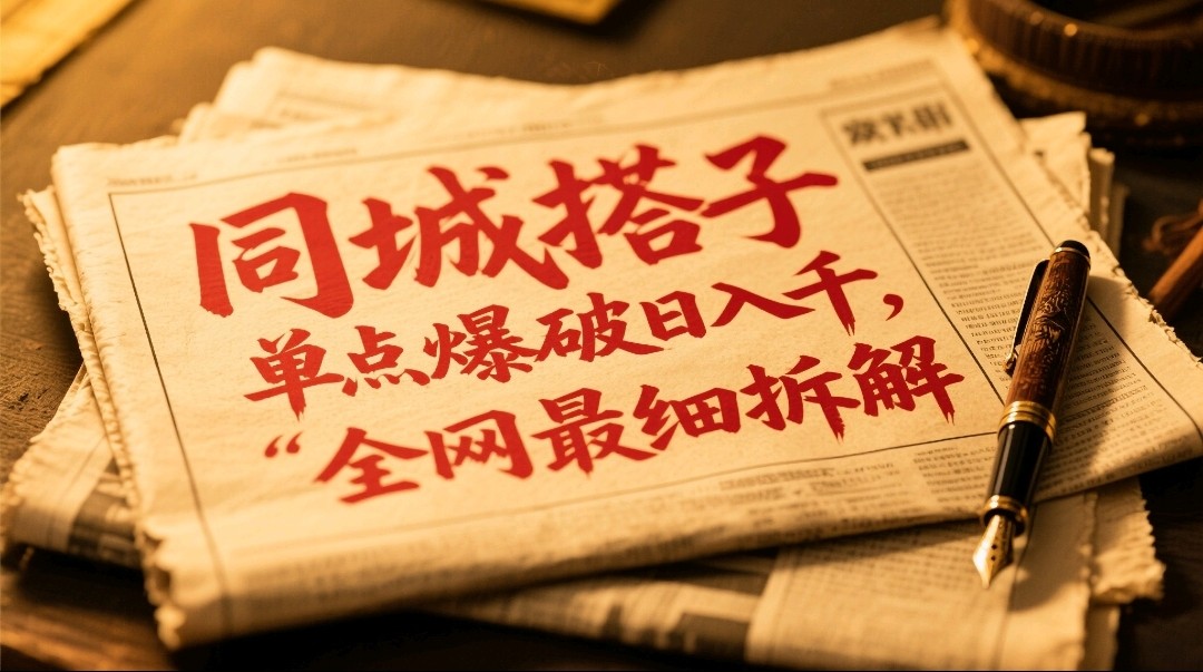 同城搭子群19.9单点爆破日入千，搭子组局月入万，全网最细拆解-财兔窝项目网
