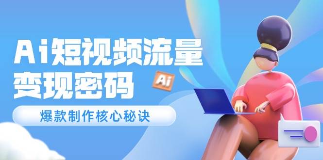 Ai短视频流量密码，爆款制作核心秘诀，120万案例深度解析-财兔窝项目网