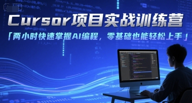 Cursor项目实战训练营，两小时快速掌握AI编程，零基础也能轻松上手-财兔窝项目网