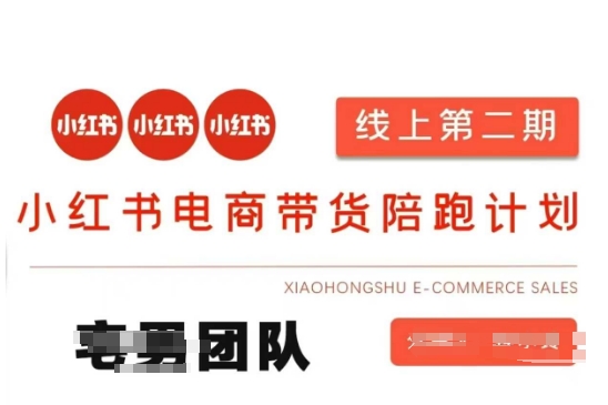 小红书电商带货课2期，月利润20个的小红书电商的有货源，无货源，虚拟产品，付费投流等整套玩法-财兔窝项目网