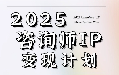 7天构建咨询师变现系统，2025咨询师IP变现计划训练营-财兔窝项目网